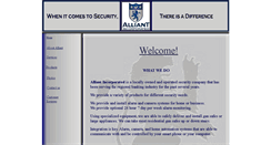 Desktop Screenshot of alliantincorporated.com
